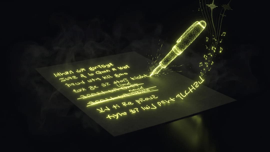 How to Write Song Lyrics with AI: A Songwriter’s Guide